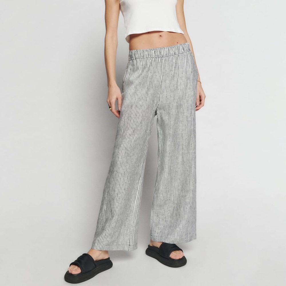 Reformation Ava petite linen pants XSP